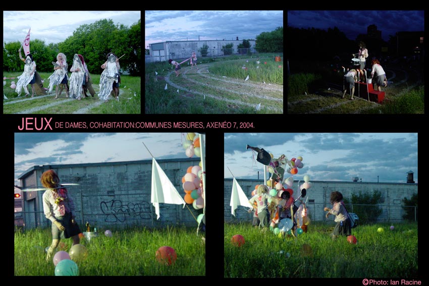 Cohabitation commune mesure, Jeux de dames, Axno 7, 2004